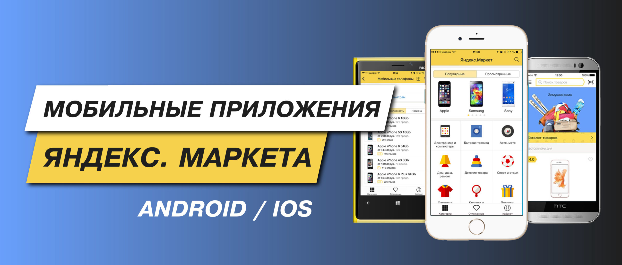 Приложения Яндекс.Маркет
