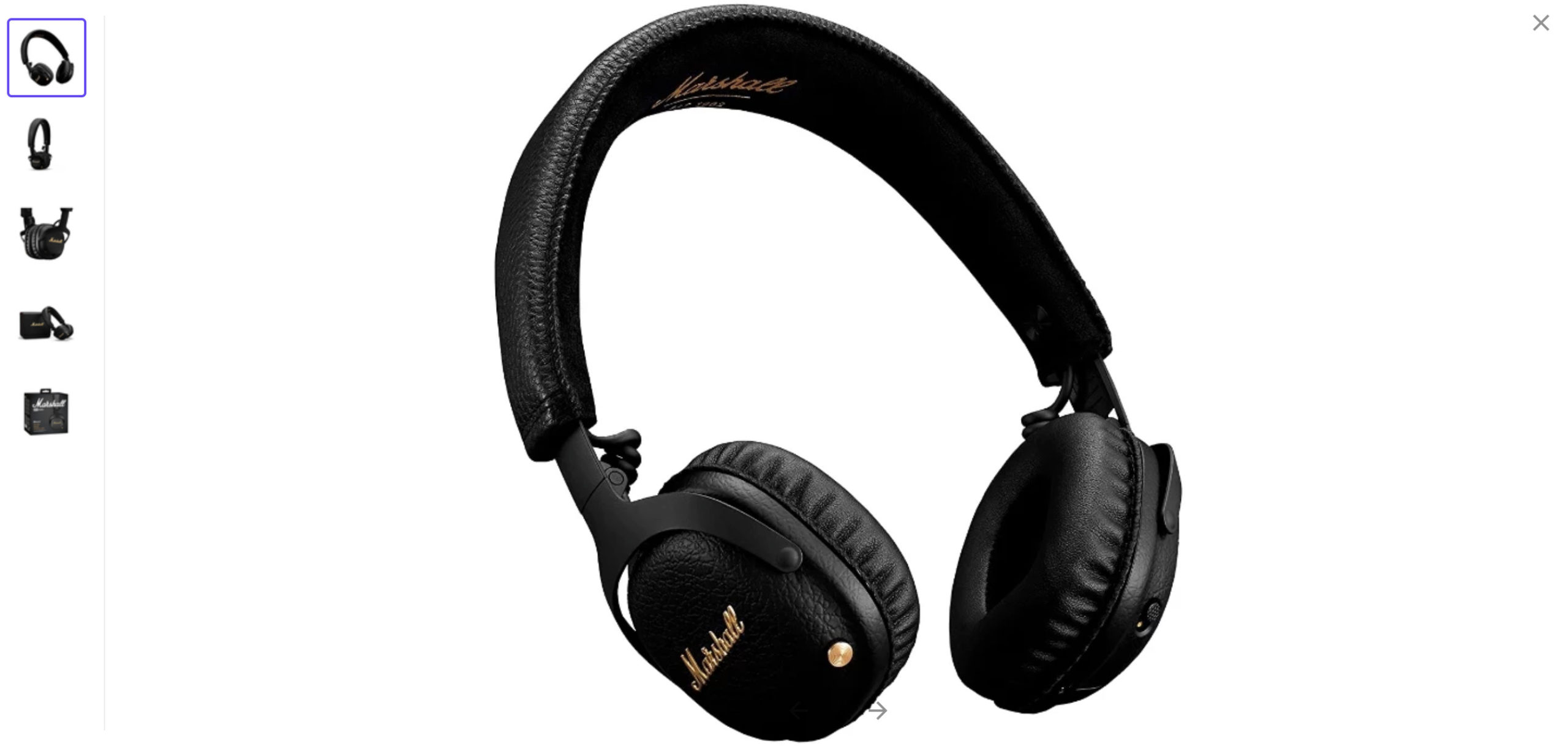 Беспроводные наушники Marshall Mid A.N.C. black