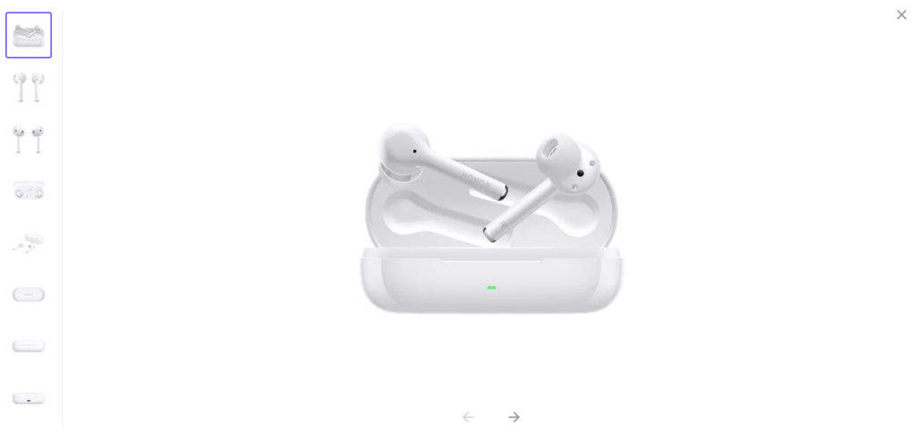 Беспроводные наушники HONOR Magic Earbuds white