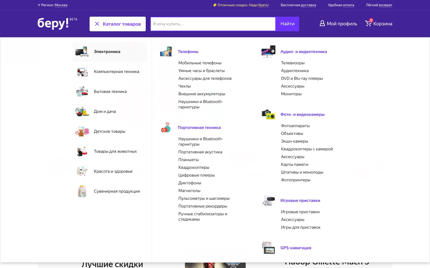 Категории товара